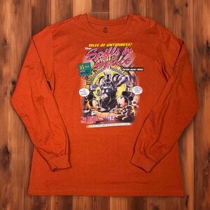 Disney “Spills In Space” Captain Mickey Long Sleeve | Size‎ M | Retro Sci-Fi